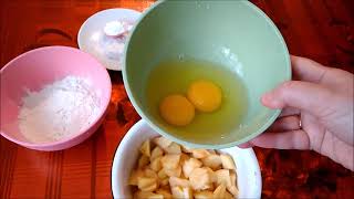 Яблочные капкейки