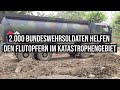 2000 Bundeswehr Soldaten helfen den Opfern nach der #Flut im Katastrophengebiet: 11 Straßentankwagen