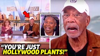 Morgan Freeman Will Never Be Allowed to "The View" After This..