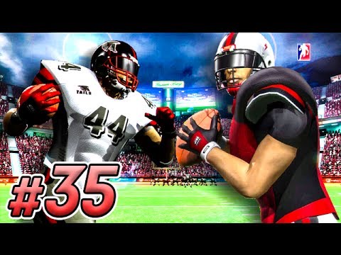 STORM MAKE WILDCARD PLAYOFF DEBUT! - Backbreaker Football Season Mode 2017 | Part 35