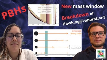 A New Mass Window for PBH Dark Matter (Due to Delayed Hawking Radiation)? | Alexandre & Thoss