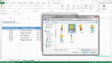 Como insertar una imagen dentro de un comentario en Excel
