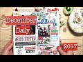 December Daily 2017 Completed Book - TN Style - Flip Through