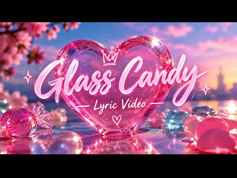 ￼ 🍬✨ GLASS CANDY — LYRIC VIDEO ✨🍬