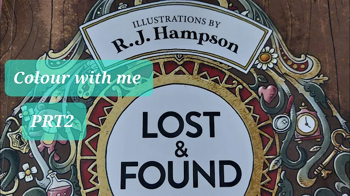Colour with me in R.J.Hampson's 'LOST & FOUND'  Prt2 - HELP! page- budget pencil series - DayDayNews