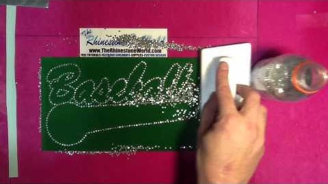 TRW Time-Out #17 How To Brush In Rhinestones The Rhinestone World