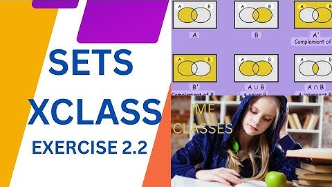 10 CLASS /CHAPTER 2 /SETS,: EXERCISE 2.2 5th problem #maths #sets #education #mathematics