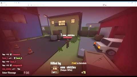 Krunker.io hacker (thru wall and aimbot) link to game in description