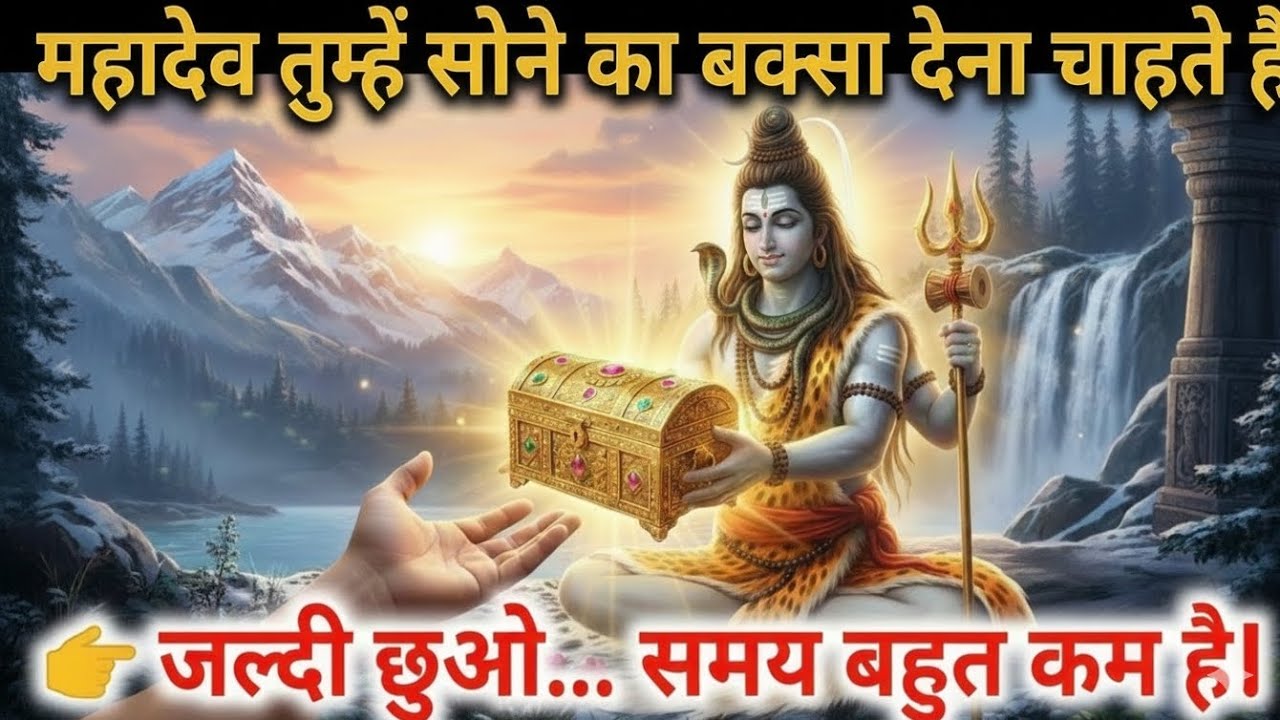 🕉️महादेव की कृपा से आपकी 💲किस्मत चुपचाप बदल सकती है ChamatkariSandesh#GodMessageToday#MahadevToday