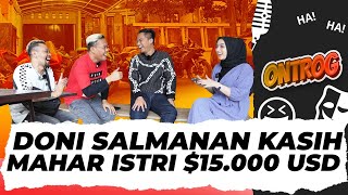 DONI SALMANAN KASIH MAHAR PAKE UANG RATUSAN JUTA RUPIAH!! #ONTROGBANDUNG