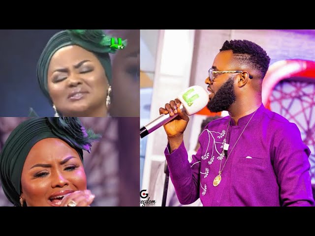 Ernest Opoku Powerful Worship on Utv got Nana Ama McBrown in Tears 😭 |THE CHURCH class=