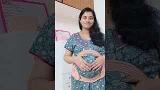 How to wear a Pregnancy belt / Pregnancy hack/ Stretch marks/ Pubic symphysis dysfunction