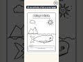 An octopus has 3 hearts! Ocean coloring book with real facts #shorts