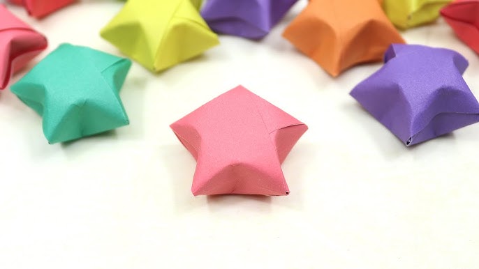 Lucky Paper Star. Instructions to make a Paper Star. Origami Star