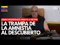 Jorge Rodríguez le volvió a mentir a Trump: la trampa de la aministía al descubierto #Venezuela