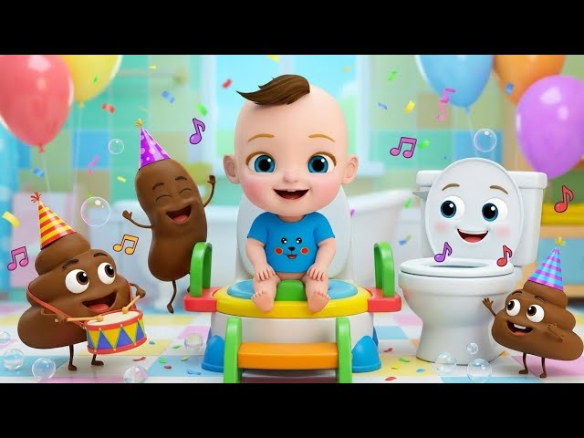 Potty Training Song 🚽 Poo Poo Song | Learn Healthy Habits for Kids ...