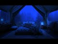 COLD Night brings Rain and Thunder Sounds for DEEP Sleep and RELAXATION under your TENT