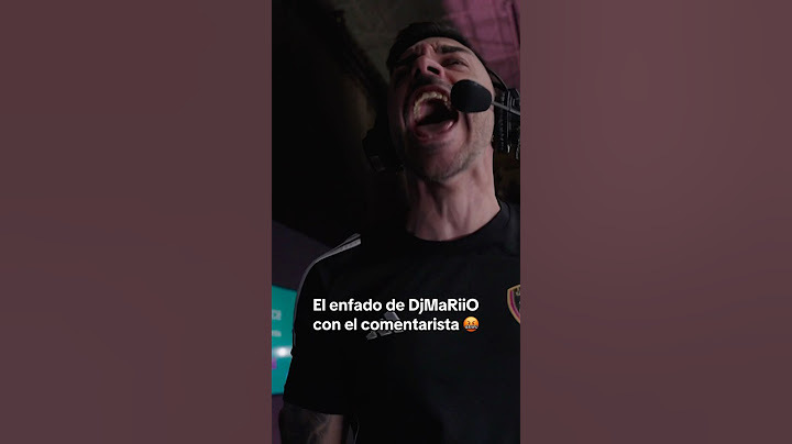 El enfado de DjMaRiiO con el comentarista 🤬