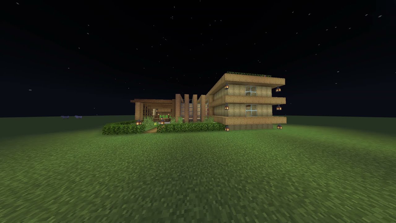 Minecraft 建築分享 現代木造建築 純分享 Youtube Minecraft 建築分享 現代木造建築 純分享 Youtube