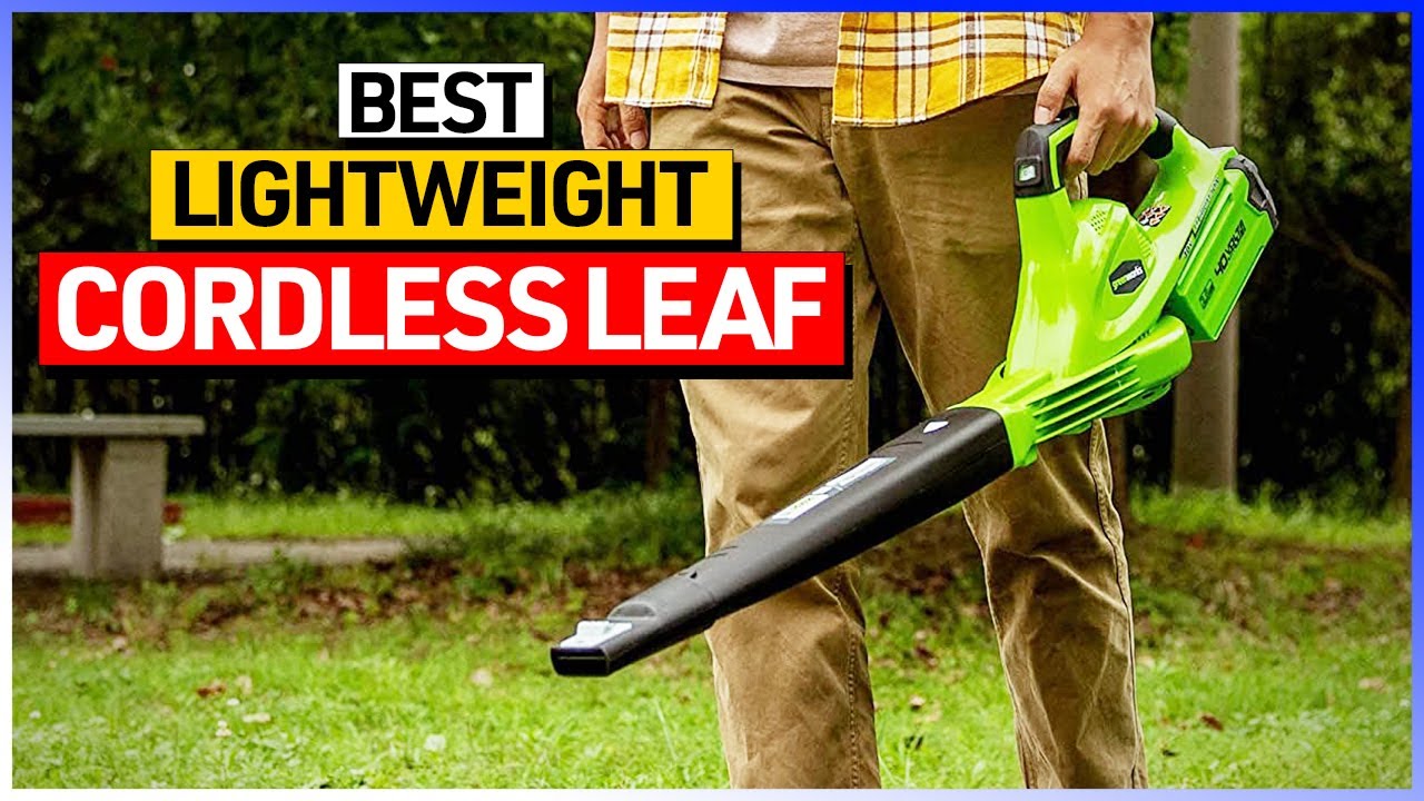 Best Lightweight Cordless Leaf Blowers 2026 🍃 | Top 4 Amazon Picks ...