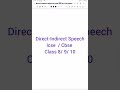 Imp.Direct-Indirect Speech Practice.Icse, Cbse Class 8,9,10, language practice