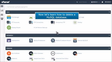 How To Delete A MySQL Database In cPanel | ACTWD Knowledge Base