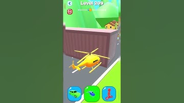 🔥Shape shifting: Car Factory 👀 Level 209 #shapeshifting #gameplay #shorts #trending #viral