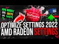 BEST AMD Radeon Settings Guide for GAMING in 2021 (FIX LAG & BOOST FPS)