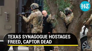 Texas synagogue hostages freed; gunman wanting Pakistani terrorist freed killed