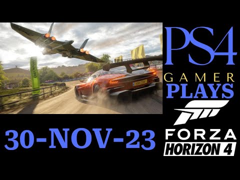 PS4 Gamer plays Forza Horizon 4, 30-NOV-23