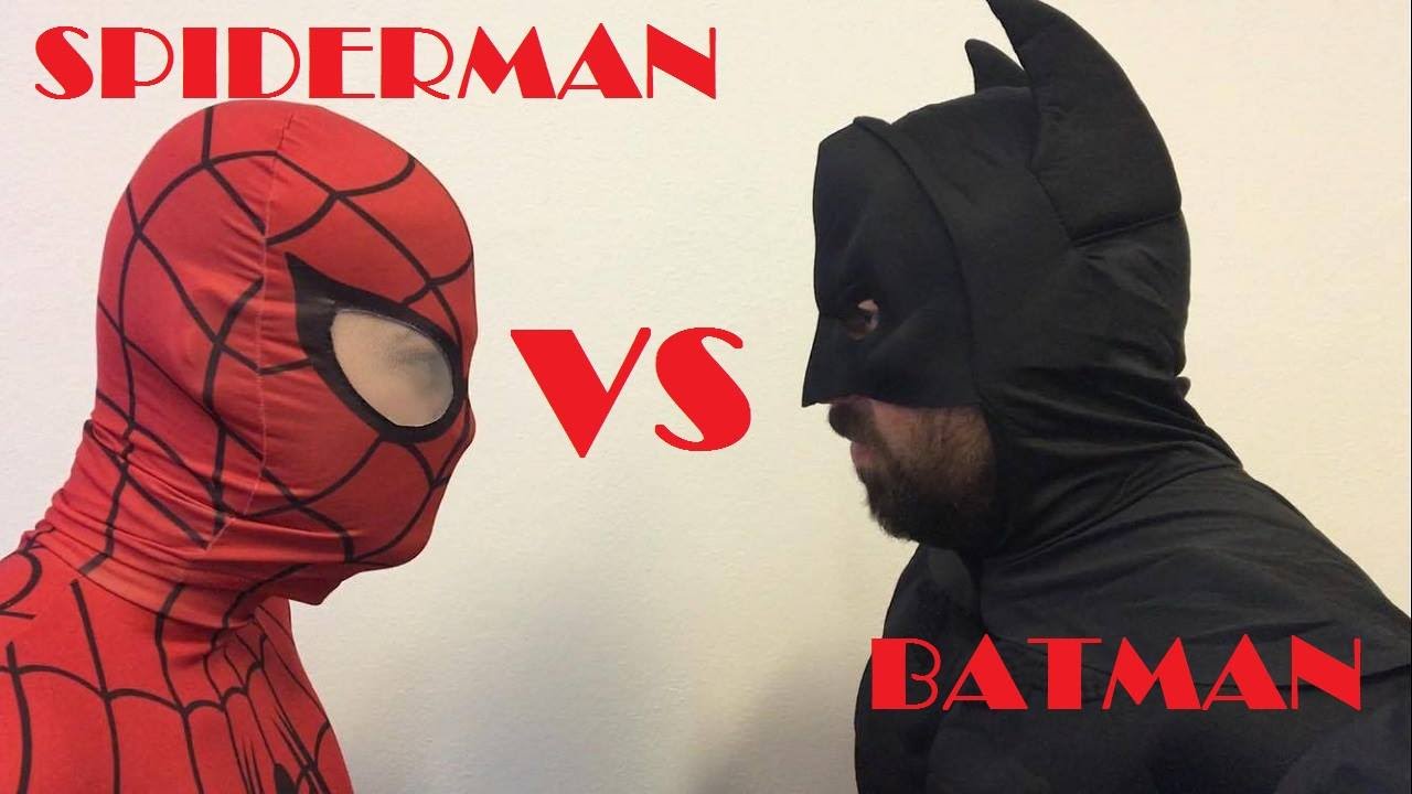 Download SPIDERMAN vs BATMAN real life superhero battle (YOU MUST SEE THIS!!!)