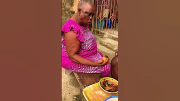 I Served Garden Egg Leaf Sauce Boiled Plantain For Me My Mother And My Daughter To Eat For Breakfast 