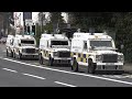 Armoured Personnel Carriers in Northern Ireland (PSNI Land Rovers)