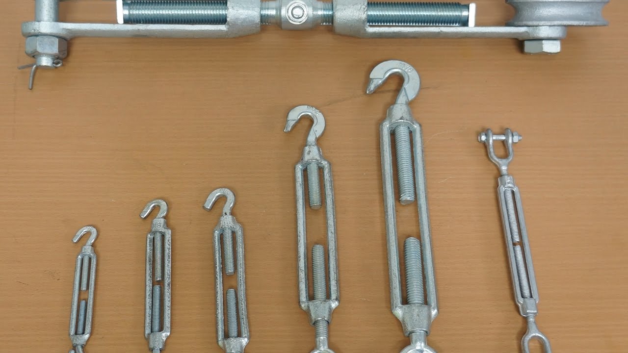 Marine Turnbuckle and industrial turnbuckles (เกลียวเร่งสำหรับงานเรือ