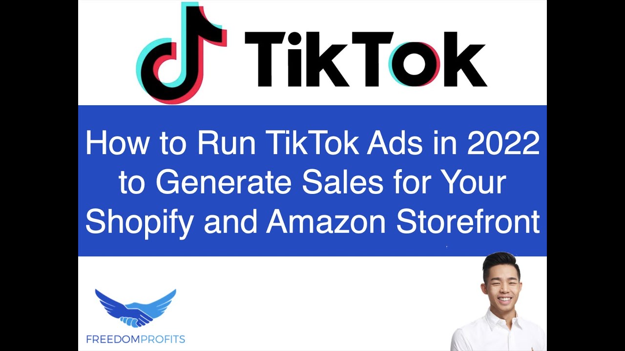 Running TikTok ads for a Shopify and Amazon store