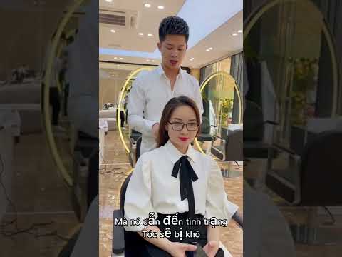 Video Mặt vuông để tóc kiểu gì? - 1900 Hair Salon #shorts - youtube