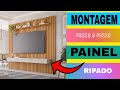 Como montar painel ripado maragogi permobili passo a passo