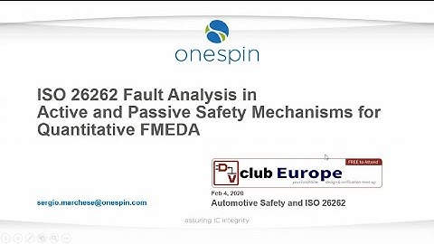 ISO 26262 Fault Analysis in Active and Passive Safety Mechanisms for Quantitative FMEDA