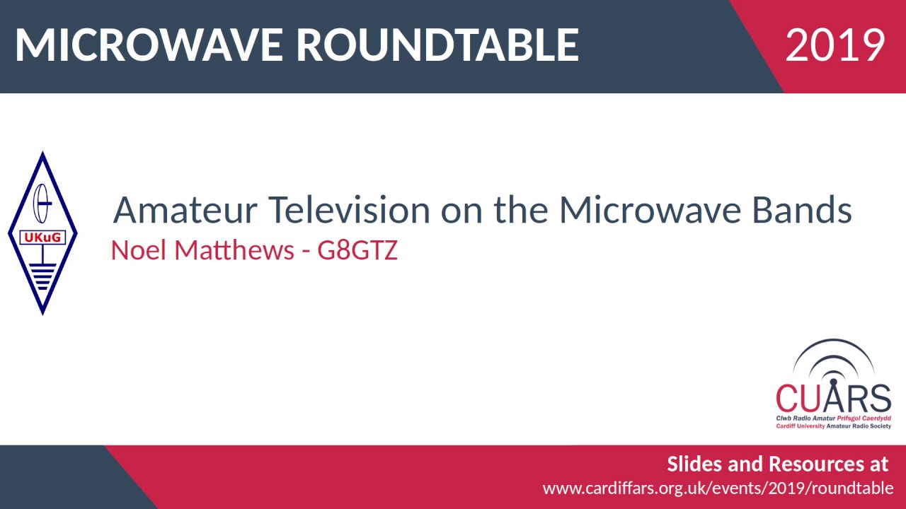 Amateur Television on the Microwave Bands