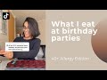 What I eat at Birthday Parties (part1) | 40+Allergy Edition