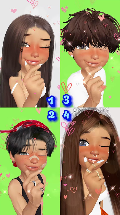 Which one ☝🏻😍? #zepeto #viral #zepflix10 #youtube #zepflix10 #cute #foryou #freinds #fyp #smile