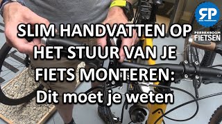 achter bemanning Huiswerk SLIM HANDVATTEN OP HET STUUR VAN JE FIETS MONTEREN: Dit moet je weten -  YouTube