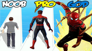 NOOB vs PRO vs HACKER in Hero Verse Run