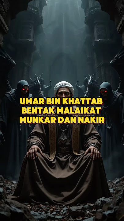 Kisah Umar Bin Khattab Membentak Malaikat Munkar Dan Nakir #kisah #jejakislam #umarbinkhattab