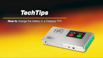 Datapaq: How to change the battery in a Datapaq TP3