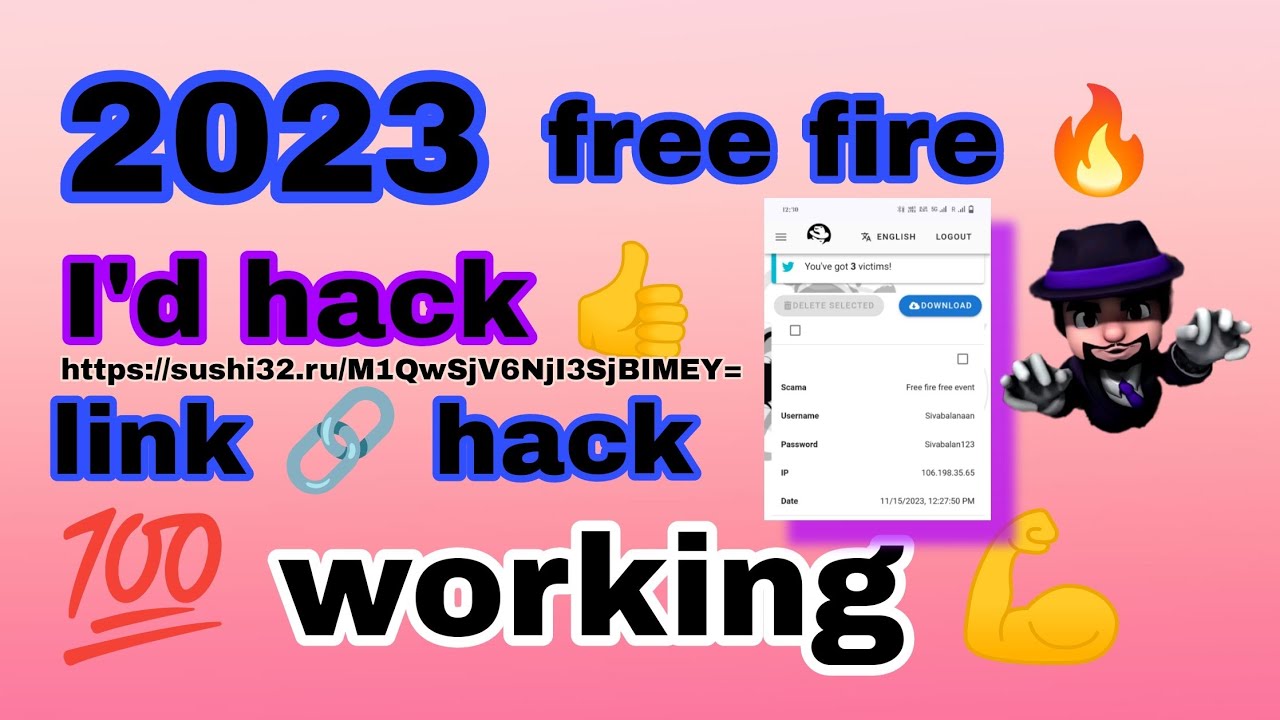 HOW TO HACKING FREE FIRE I'D 💥 Sp0m HACK 💯 WORKING 👍 TAMIL #gaming # ...