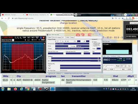 FM DX LC - 220522 1644UTC - 93.5 Radio Burgenland (AUT) Rechnitz/Hirschenstein (bur) 7.5kW 99km