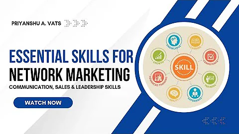 Essential Skills for Network Marketers - Communication, sales, and leadership skills.