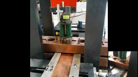 cnc copper punching and shearing line