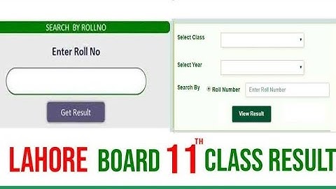 11th Class Result 2023 BISE Lahore Board - 1st Year Result 2023 BISE Lahore Board Part 1 Result 2023
